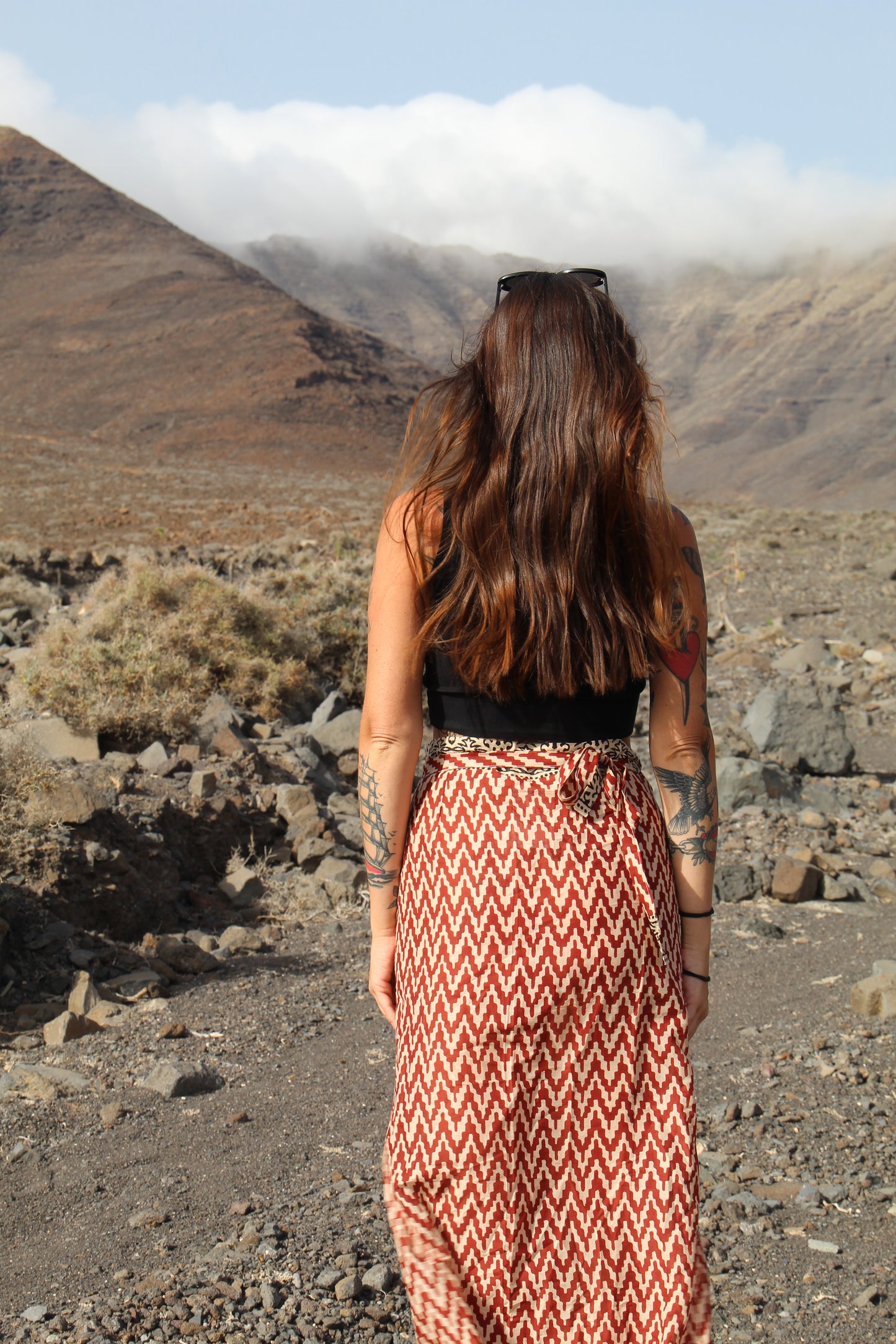 Radha wrap skirt