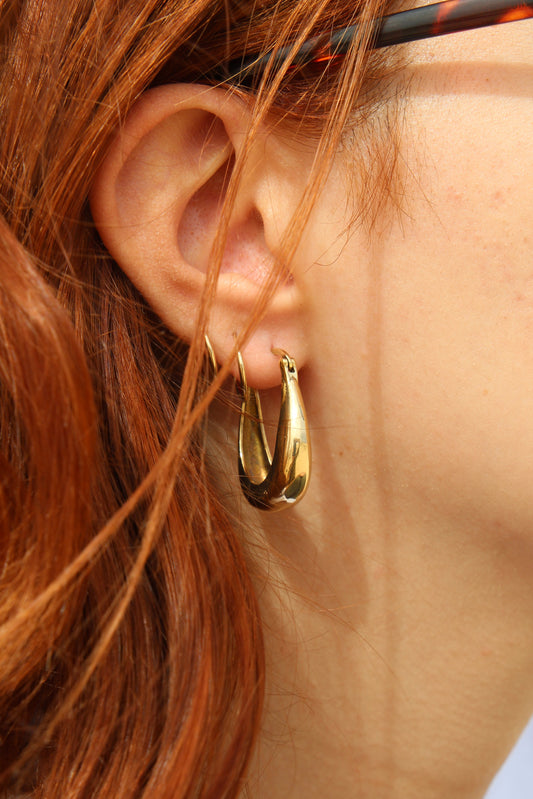 Jyoti oval earrings
