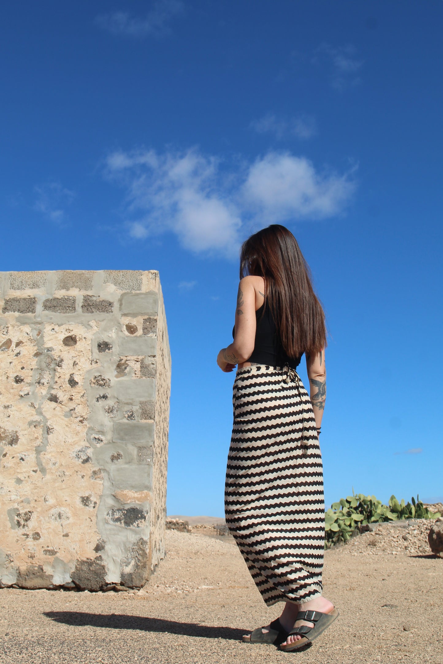 Radha wrap skirt
