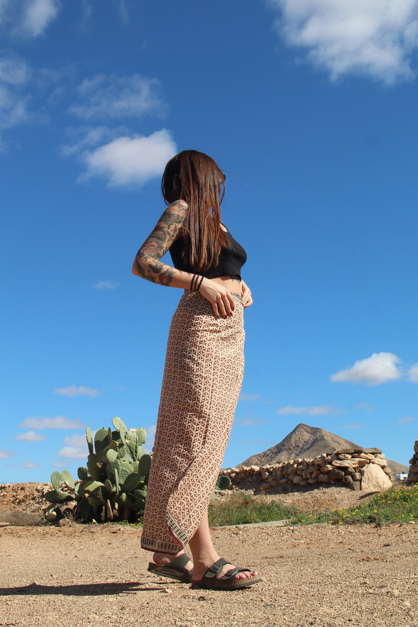 Radha wrap skirt