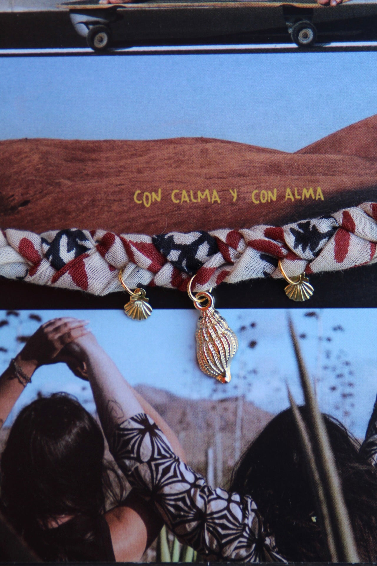 Akasha braided necklace