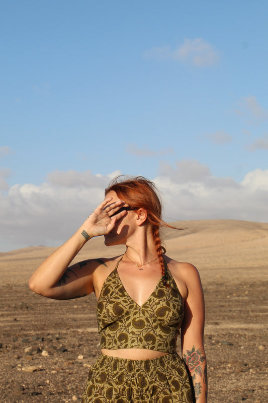 Aditi top ~ green